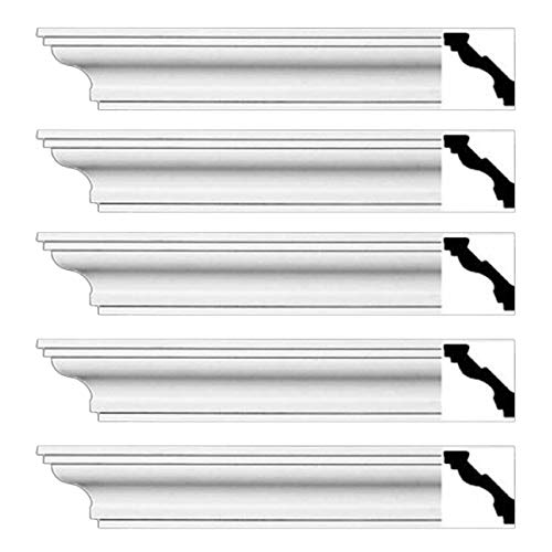 5 Corners Kitchen Marblehead Urethane Cornice for Elegant Renovations