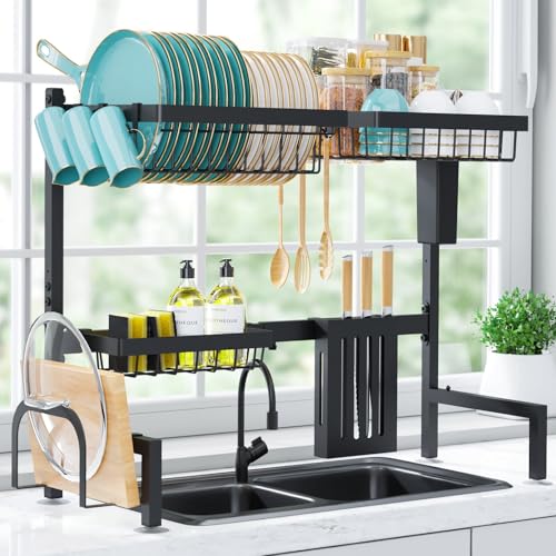 Above Mount Kitchen Sink: Top Space-Saving Drying Racks and Organizers