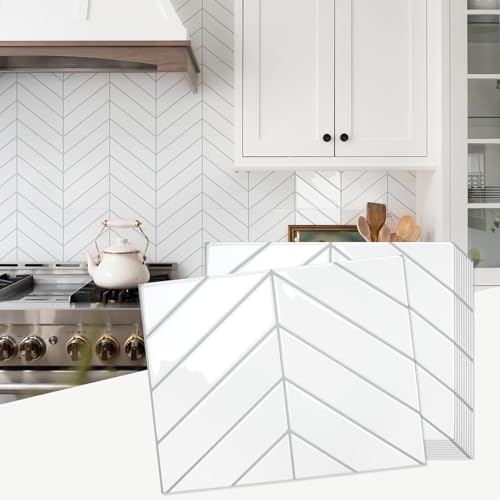 Backsplash for White And Grey Kitchen