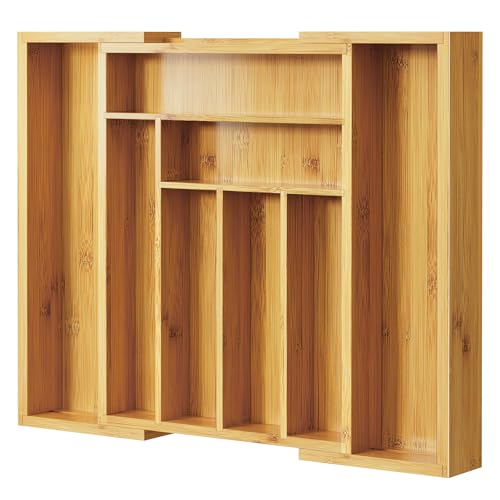 Bamboo Kitchen Drawer Organizers
