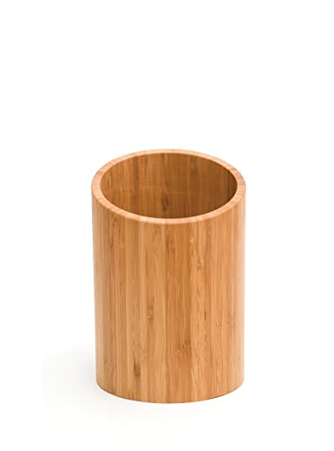 Bamboo Kitchen Utensil Holder: Stylish and Practical Countertop Organizer