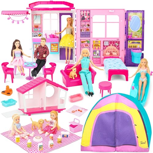 Barbie Doll And Kitchen Set: Ultimate Playhouse Fun for Kids