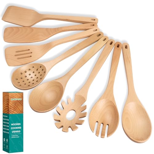 Beech Wood Kitchen Utensils