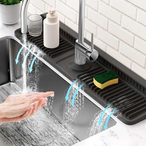 Behind Kitchen Sink Splash Guard