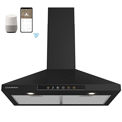 Black Kitchen Range Hoods