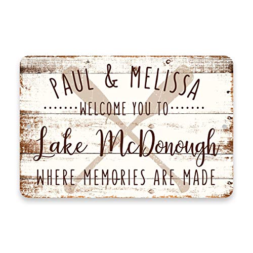 Brown’S Kitchen Mcdonough Personalized Welcome Sign for Cozy Homes