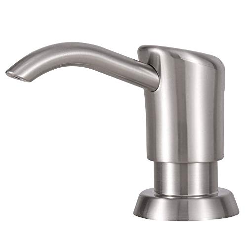 Brushed Nickel Soap Dispenser Kitchen Sink: Stylish, Durable, and Easy to Refill