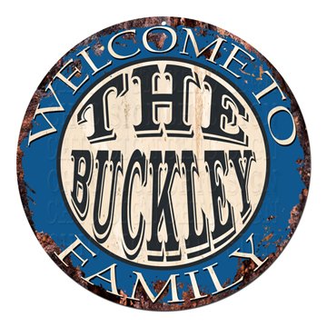 Buckley Kitchen And Bar Rustic Tin Sign: Vintage Decor For Man Cave