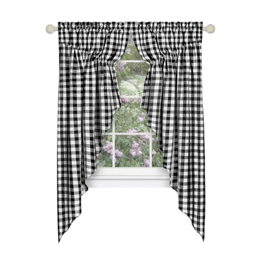 Buffalo Plaid Curtains Kitchen: Stylish Farmhouse Window Treatments for Every Home