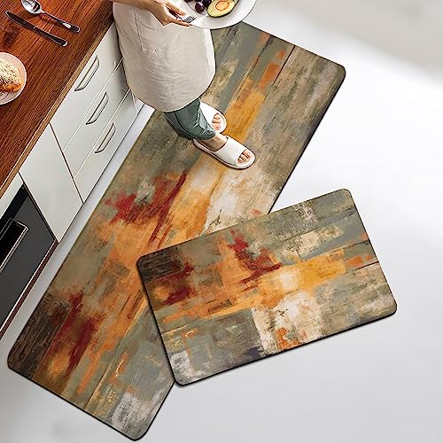 Burnt Orange Kitchen Mats: Cozy Comfort and Stylish Floor Protection