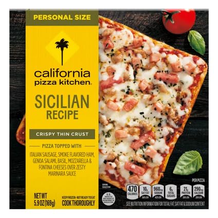 California Pizza Kitchen at Washingtonian Center: Sicilian Personal Pizza Pack Review