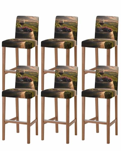 Cask Pub And Kitchen Bar Stool Covers: Stylish Farmhouse Protection Ideas