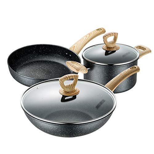 Cheong Hing Kitchen Seymour Solid 3 Piece Non Stick Pot Set Review