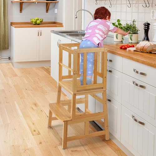 Childrens Kitchen Step Stool
