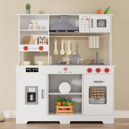 Childrens Wooden Play Kitchen
