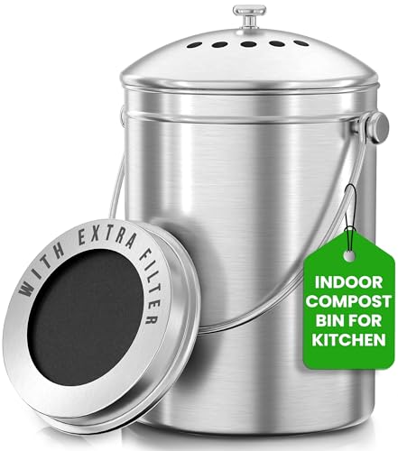 Compost Trash Can Kitchen: Top Space-Saving Bins for Odorless Composting