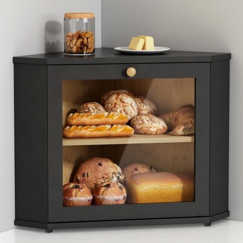 Corner Storage Kitchen Counter: Maximize Space with Stylish Bread Boxes