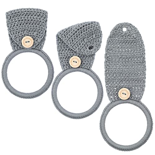 Crochet Kitchen Towel Holder: Stylish Handmade Rings for Easy Hanging
