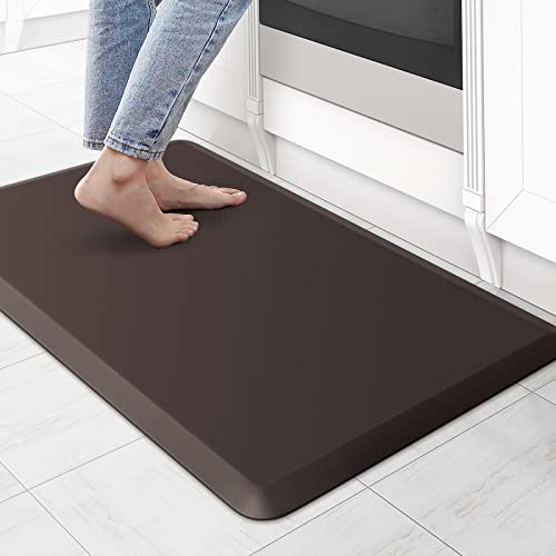 Custom Size Kitchen Anti Fatigue Brown Mats