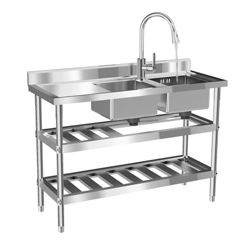 Double Bowl Kitchen Sink: Ultimate Stainless Steel Utility Sink Guide
