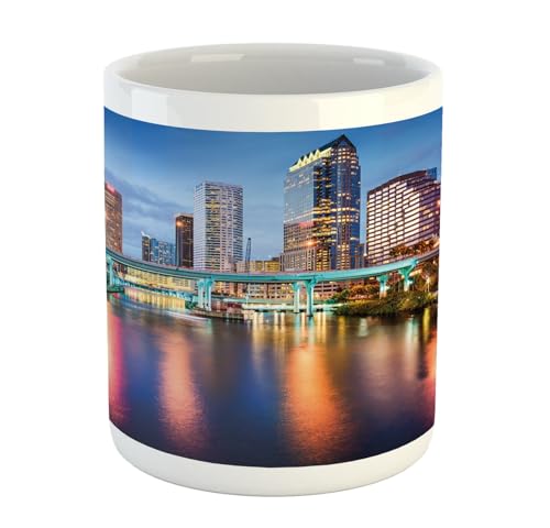 Downtown Evening Soup Kitchen City Mug: Perfect Ceramic Drinkware Gift