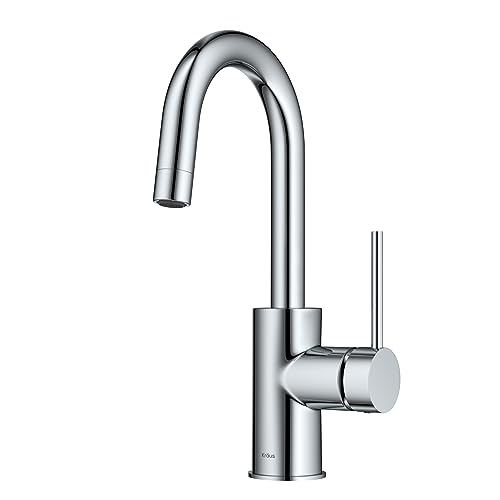 Elite Single-Handle Standard Kitchen Faucet in Chrome: Sleek, Durable, and Affordable