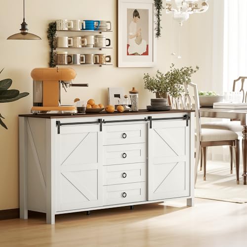 Farmhouse Cream Kitchen Cabinets