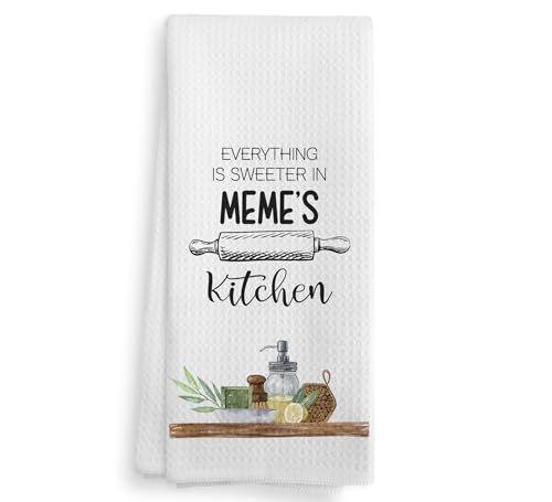Get Back in the Kitchen Meme Towels: Fun Gifts for Grandma