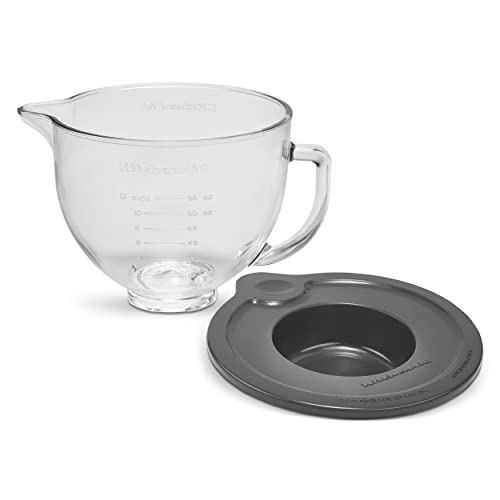 Glass Kitchen Aid Mixing Bowl: Durable, Measured, and Spill-Proof Design