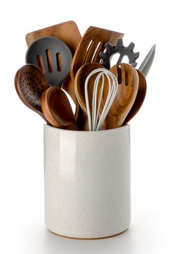 Glass Kitchen Utensil Holder