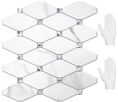 Glass Tile Backsplash Kitchen Ideas: Stylish Peel and Stick Options