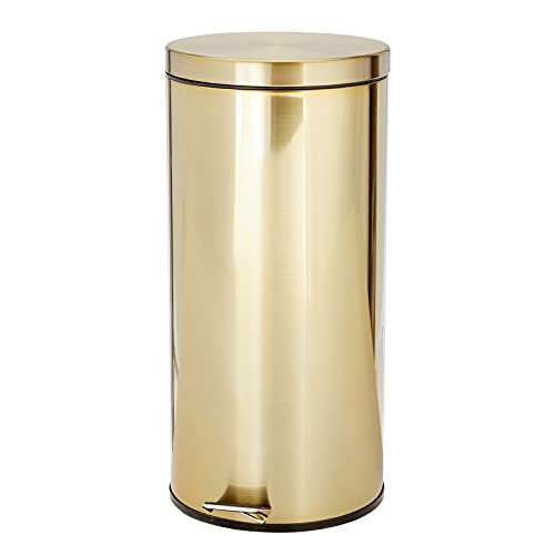 Gold Kitchen Trash Can