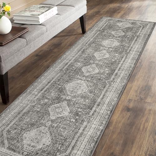 Gray Kitchen Runner Rug