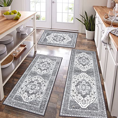 Grey And White Kitchen Rugs: Stylish, Non-Slip Sets for Cozy Floors