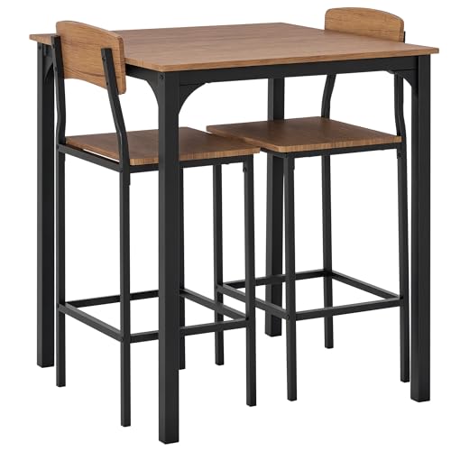 High Top Table And Chairs Kitchen Sets for Stylish Small Spaces