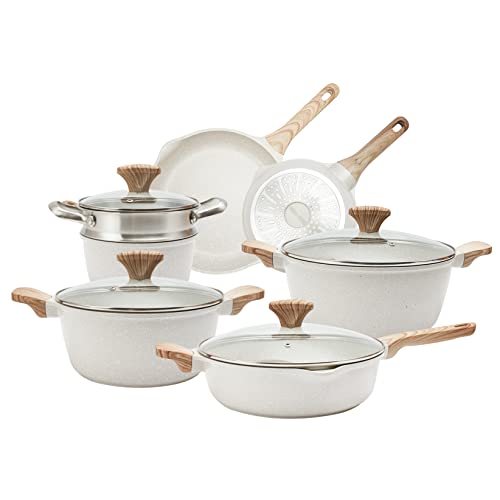 Kitchen 87 Mount Holly: Durable Non-Stick Cast Aluminum Cookware Set Review