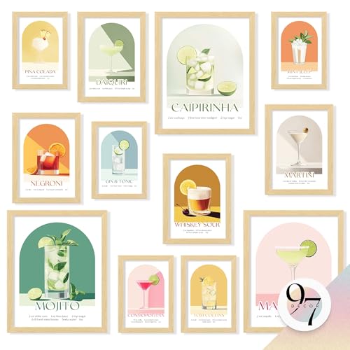 Kitchen And Kocktails Atlanta Photos: Vintage Cocktail Art for Trendy Bars