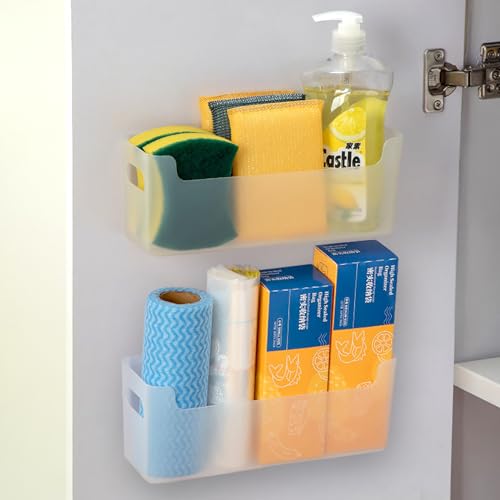 Kitchen Cabinet Door Attached Shelf for Easy Organized Storage Solutions