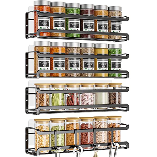 Kitchen Cabinet Door Spice Rack