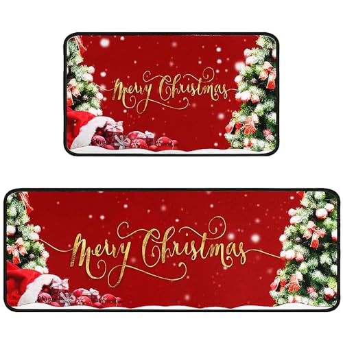 Kitchen Christmas Floor Mats