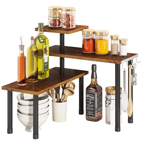 Kitchen Corner Open Shelving