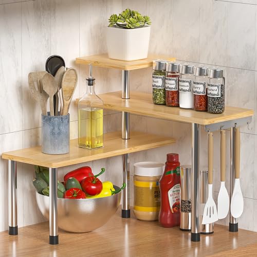 Kitchen Countertop Corner Organizer