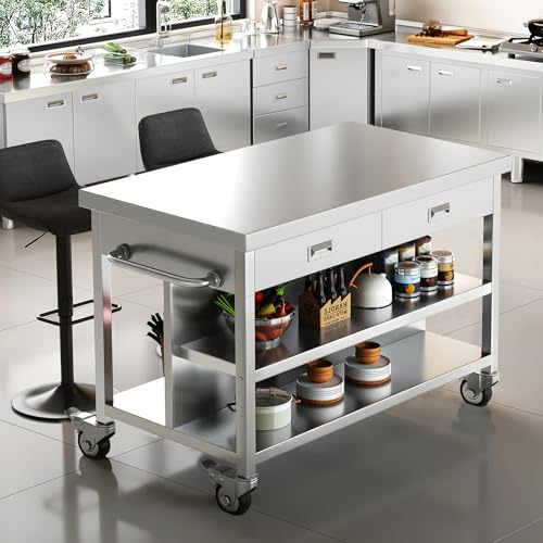 Kitchen Island Stainless Steel