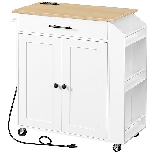 Kitchen Island With Power Outlet