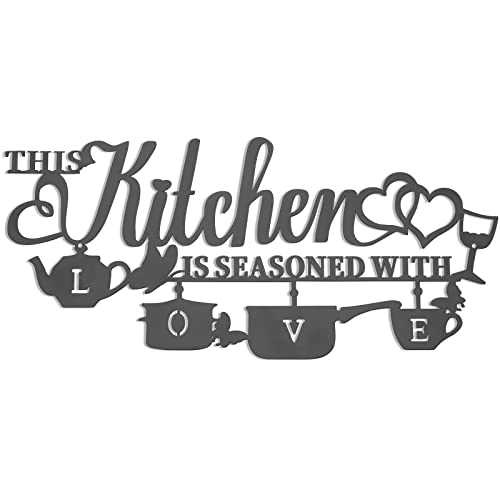 Kitchen Metal Wall Decor Ideas to Elevate Your Rustic Farmhouse Style