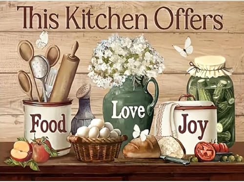 Kitchen Paintings on Canvas