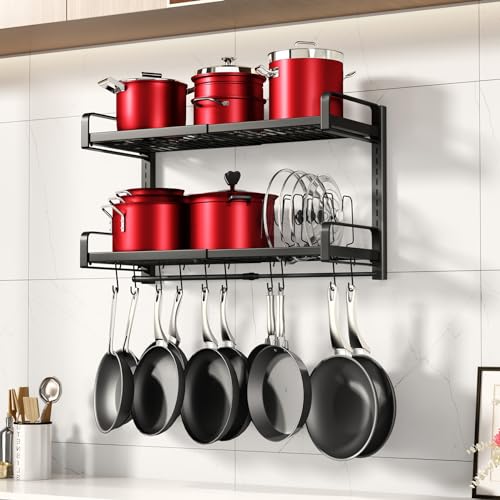 Kitchen Pan Wall Rack