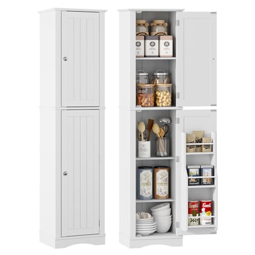 Kitchen Pantry Freestanding Narrow And Deep And Tall Storage Solutions Reviewed