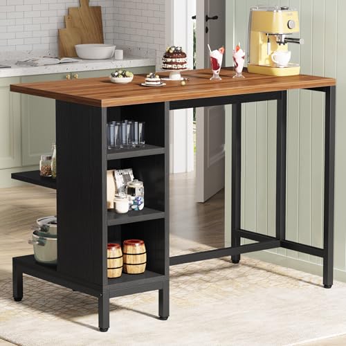Kitchen Prep Table With Seating: Stylish Storage and Workspace Solutions