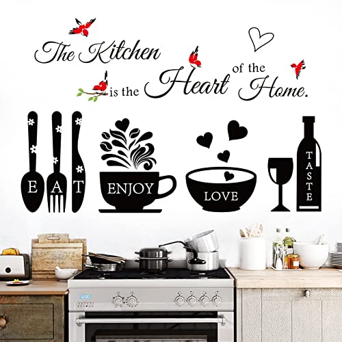 Kitchen Stickers Wall Decor: Transform Your Kitchen with Stylish Quotes